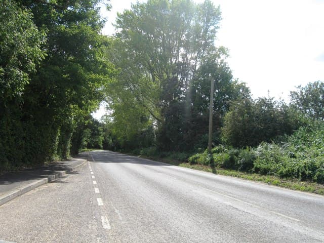 Cupernham Lane in the Cupernham area of Romsey