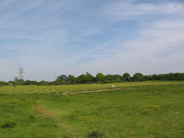 Woodley Common on the south-east side of Romsey